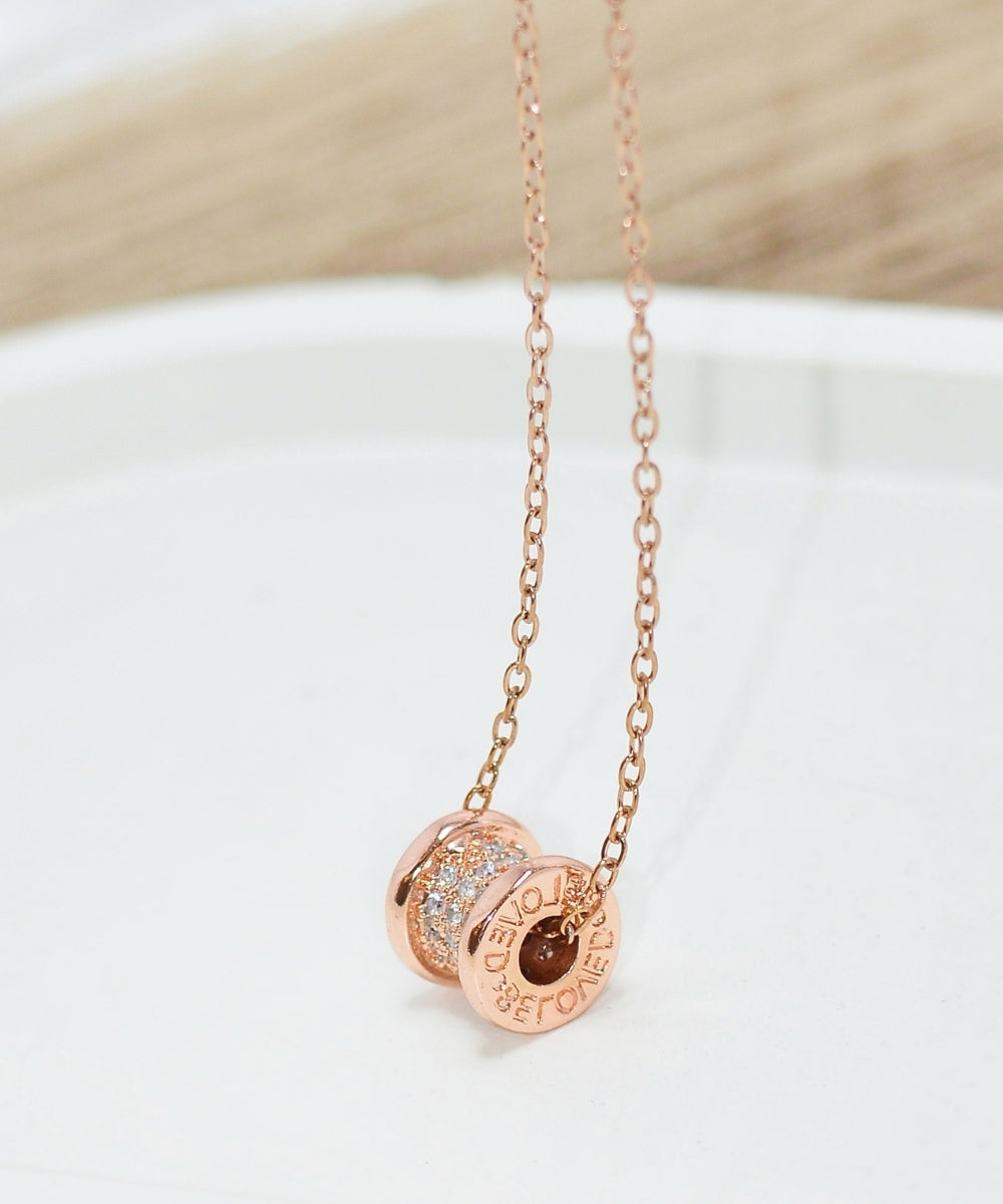 D'Drum Rose Gold Necklace