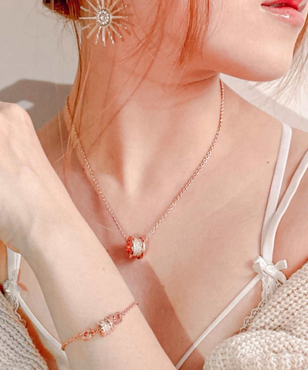 D'Drum Rose Gold Necklace